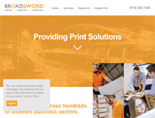 Tablet Screenshot of broadsworduk.co.uk